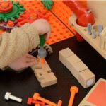 MASTERKIDZ Drewniany Warsztat XXL Montessori STEM z Narzędziami + Akcesoria - 007