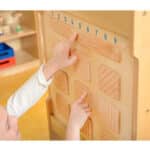 MASTERKIDZ Sensoryczna Tablica Ścienna Rozpoznawanie Faktury Powierzchni - 005