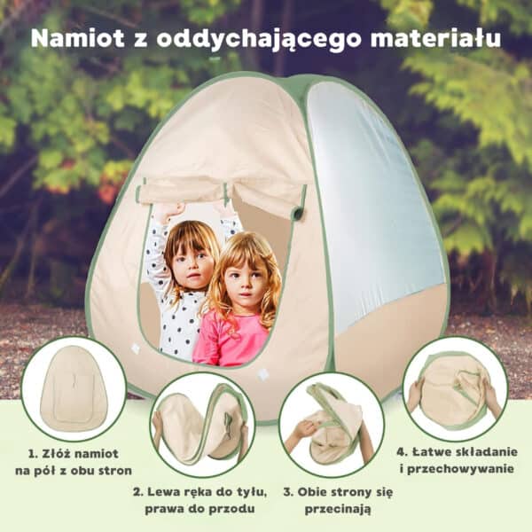 WOOPIE Discovery Zestaw Małego Odkrywcy Namiot Kempingowy XXL na Biwak 15 el. - 002