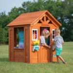 BACKYARD DISCOVERY Drewniany Domek Ogrodowy dla Dzieci Timberlake - 002