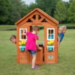 BACKYARD DISCOVERY Drewniany Domek Ogrodowy dla Dzieci Timberlake - 012