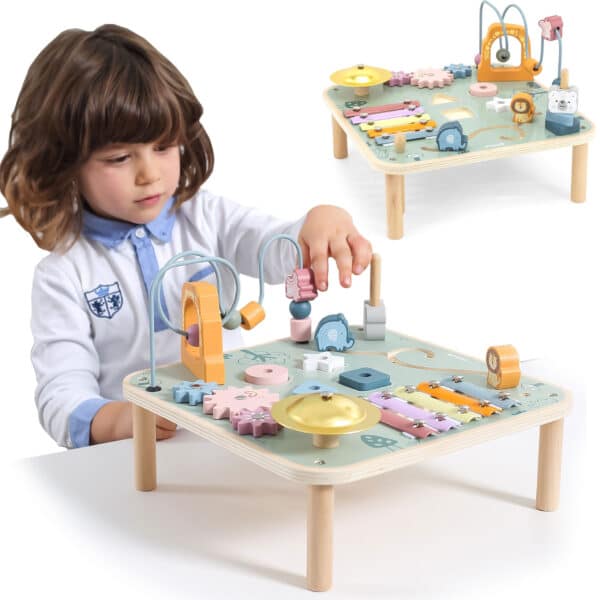 VIGA PolarB Stół Stolik Edukacyjny Pętla Cymbałki Sensoryka Montessori - 001
