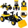 WOOPIE Traktor Na Pedały Farmer MaxTrac Classic Łyżka Spychacz - 001