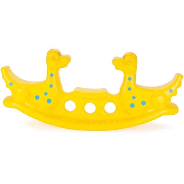 WOOPIE Bujak Wieloosobowy Dino Huśtawka Równoważna Żółta - 012