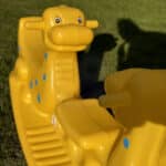 WOOPIE Bujak Wieloosobowy Dino Huśtawka Równoważna Żółta - 015
