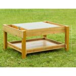 Stół Sensoryczny Masterkidz STEM Outdoor 1200L – Drewniana Tablica Laboratorium - 004