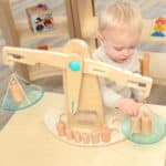 Edukacyjny Zestaw Waga Szalkowa Masterkidz – Pomoc Montessori 3+ - 005
