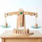 Edukacyjny Zestaw Waga Szalkowa Masterkidz – Pomoc Montessori 3+ - 006