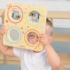 Tablica Masterkidz Lustra i Soczewki - Nauka Optyki i Sensoryka Montessori - 009