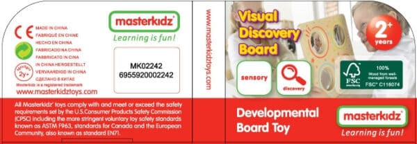 Tablica Masterkidz Lustra i Soczewki - Nauka Optyki i Sensoryka Montessori - 011