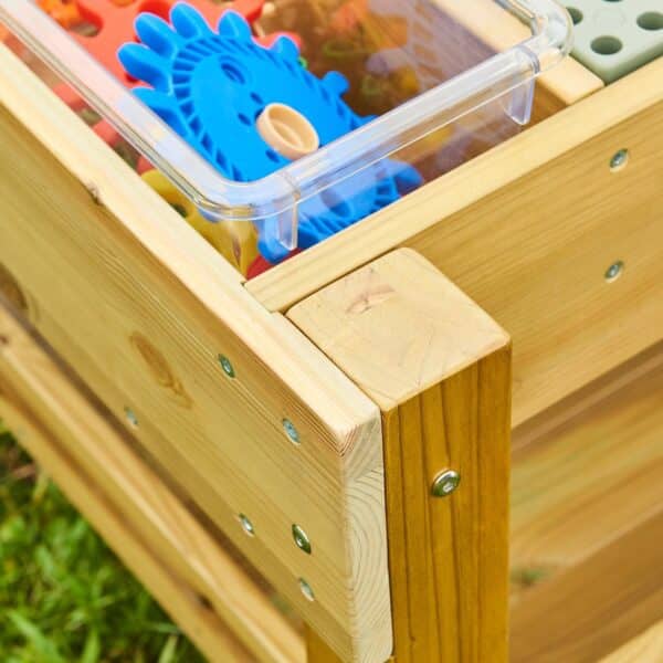 Wielofunkcyjny Panel STEM Masterkidz Outdoor Drewno Akacjowe - 007
