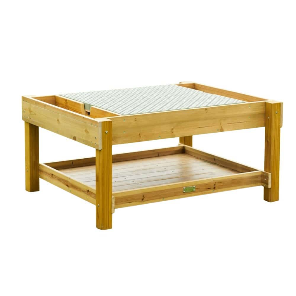 Wielofunkcyjny Panel STEM Masterkidz Outdoor Drewno Akacjowe - 009