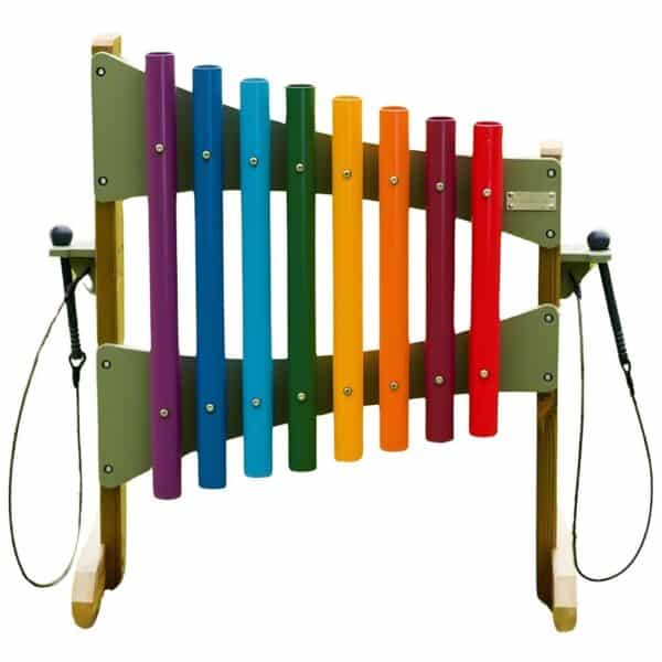 MASTERKIDZ Kolorowe Cymbałki Wolnostojące 95cm Outdoorowe
