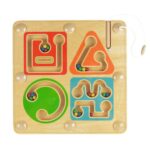 MASTERKIDZ Drewniany Labirynt Magnetyczny Montessori Pisanie i Motoryka - 006
