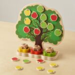 Zestaw do Nauki Liczenia Drzewo Jabłkowe Masterkidz – Pomoc Montessori 3+ - 002