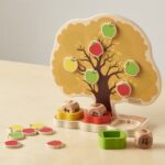 Zestaw do Nauki Liczenia Drzewo Jabłkowe Masterkidz – Pomoc Montessori 3+ - 003