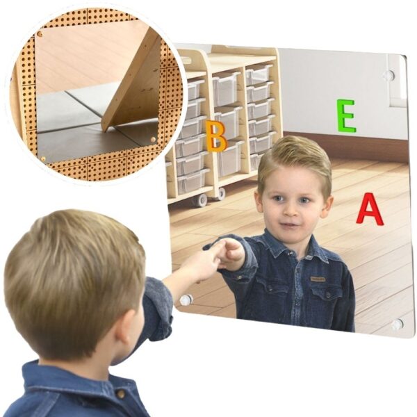 MASTERKIDZ Duże Lustro Magnetyczne Do Tablicy STEM - 001