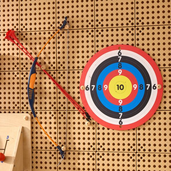 MASTERKIDZ Zestaw Łucznika Do Tablicy STEM Łuk + Tarcza + Strzały - 002