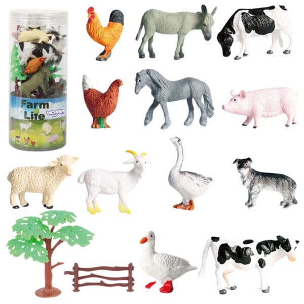 WOOPIE Zestaw Figurki Farma 14 el. - 001 WOOPIE Zestaw Figurki Farma 14 el. - 001