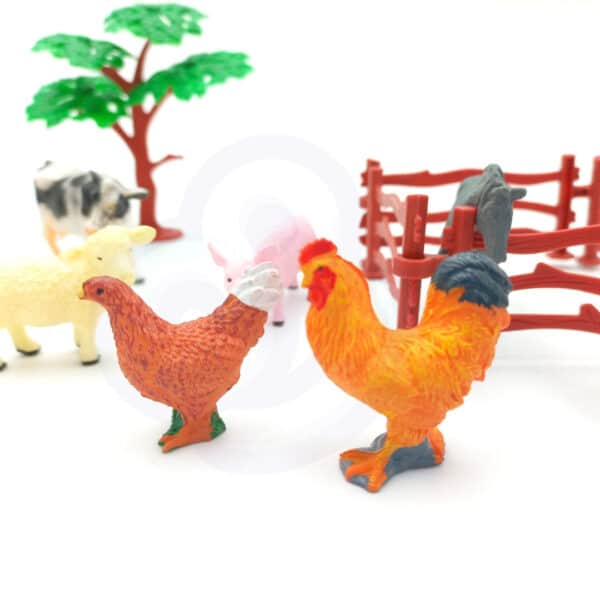 WOOPIE Zestaw Figurki Farma 14 el. - 006