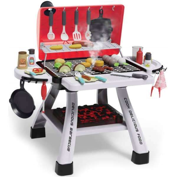 WOOPIE Grill Barbecue Kuchnia Ogrodowa Interaktywna Para LED Zestaw XL 41 el. - 007