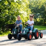 FALK Traktor Lander Zielony na Pedały z Przyczepką od 3-7 Lat - 002