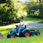 FALK Traktor Lander Zielony na Pedały z Przyczepką od 3-7 Lat - 004