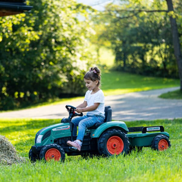 FALK Traktor Lander Zielony na Pedały z Przyczepką od 3-7 Lat - 004