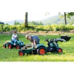 FALK Traktor Lander Zielony na Pedały z Przyczepką od 3-7 Lat - 006