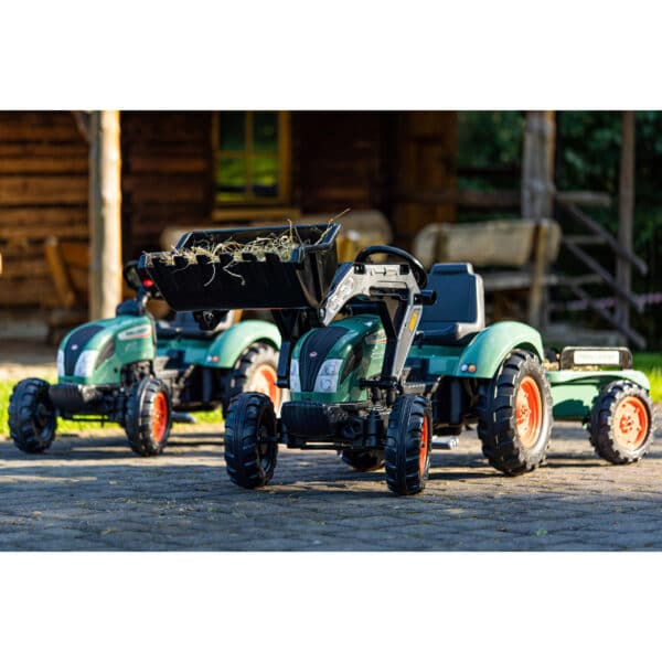 FALK Traktor Lander Zielony na Pedały z Przyczepką od 3-7 Lat - 008