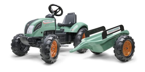 FALK Traktor Lander Zielony na Pedały z Przyczepką od 3-7 Lat - 009