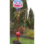 WOOPIE Zestaw Koszykówka Wolnostojąca Regulowana Wysokość 90-170cm + Piłka - 006