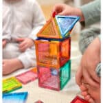 WOOPIE Magnetyczne Klocki Konstrukcyjne Montessori 3D - 002
