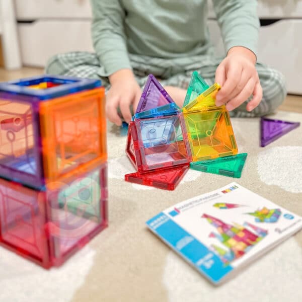 WOOPIE Magnetyczne Klocki Konstrukcyjne Montessori 3D - 004