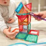 WOOPIE Magnetyczne Klocki Konstrukcyjne Montessori 3D - 006
