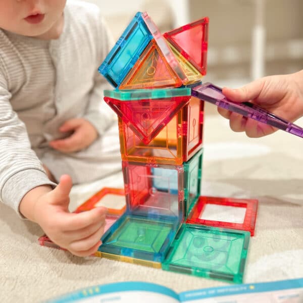 WOOPIE Magnetyczne Klocki Konstrukcyjne Montessori 3D - 006