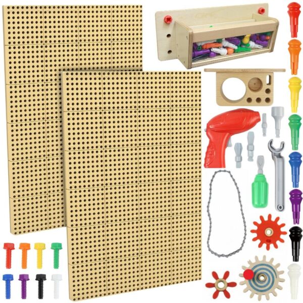 MASTERKIDZ Panele Montażowe STEM + Akcesoria Zestaw XXL - 001