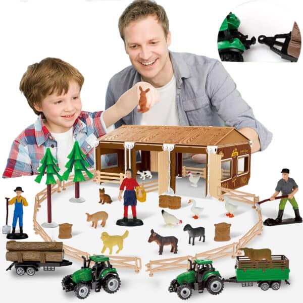 WOOPIE Zestaw Mały Farmer XL Figurki Gospodarstwo - 001