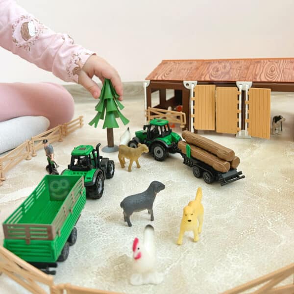 WOOPIE Zestaw Mały Farmer XL Figurki Gospodarstwo - 008