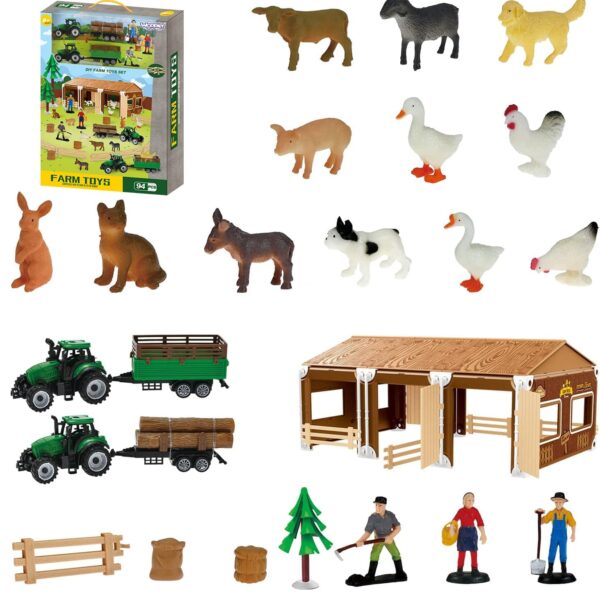 WOOPIE Zestaw Mały Farmer XL Figurki Gospodarstwo - 009