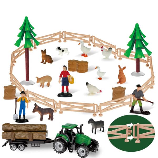 WOOPIE Zestaw Mały Farmer XL Figurki Gospodarstwo - 010