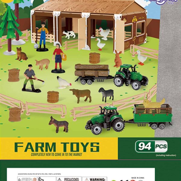 WOOPIE Zestaw Mały Farmer XL Figurki Gospodarstwo - 014