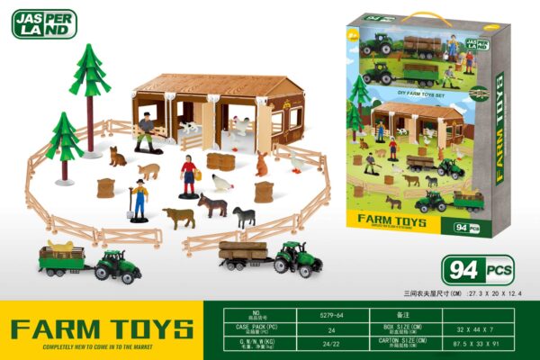 WOOPIE Zestaw Mały Farmer XL Figurki Gospodarstwo - 015