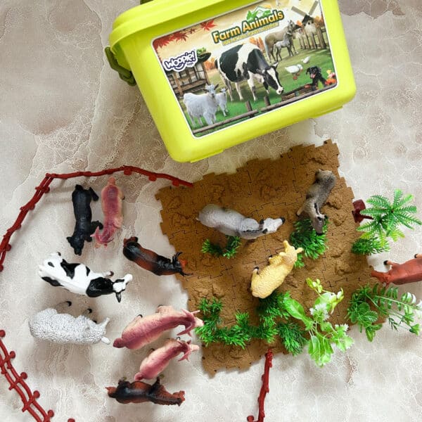 WOOPIE Zestaw Figurki Farma + Kuferek 57 el. - 004