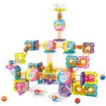 WOOPIE Klocki Magnetyczne Tor Kulkowy 89 el. - 009
