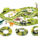 WOOPIE Tor Samochodowy XXL Dinozaury 240 el. - 009