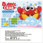 Muzyczny Krab Generator Piany do Wanny - Zabawka Kąpielowa Woopie Baby - 005
