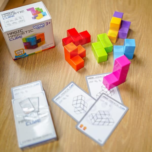 Kostka Tetris Woopie – Edukacyjna Gra Strategiczna z Kartami Zadań - 006