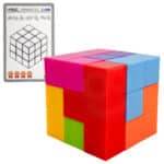 Kostka Tetris Woopie – Edukacyjna Gra Strategiczna z Kartami Zadań - 007
