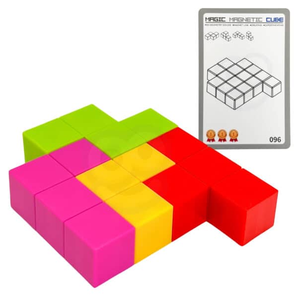 Kostka Tetris Woopie – Edukacyjna Gra Strategiczna z Kartami Zadań - 008